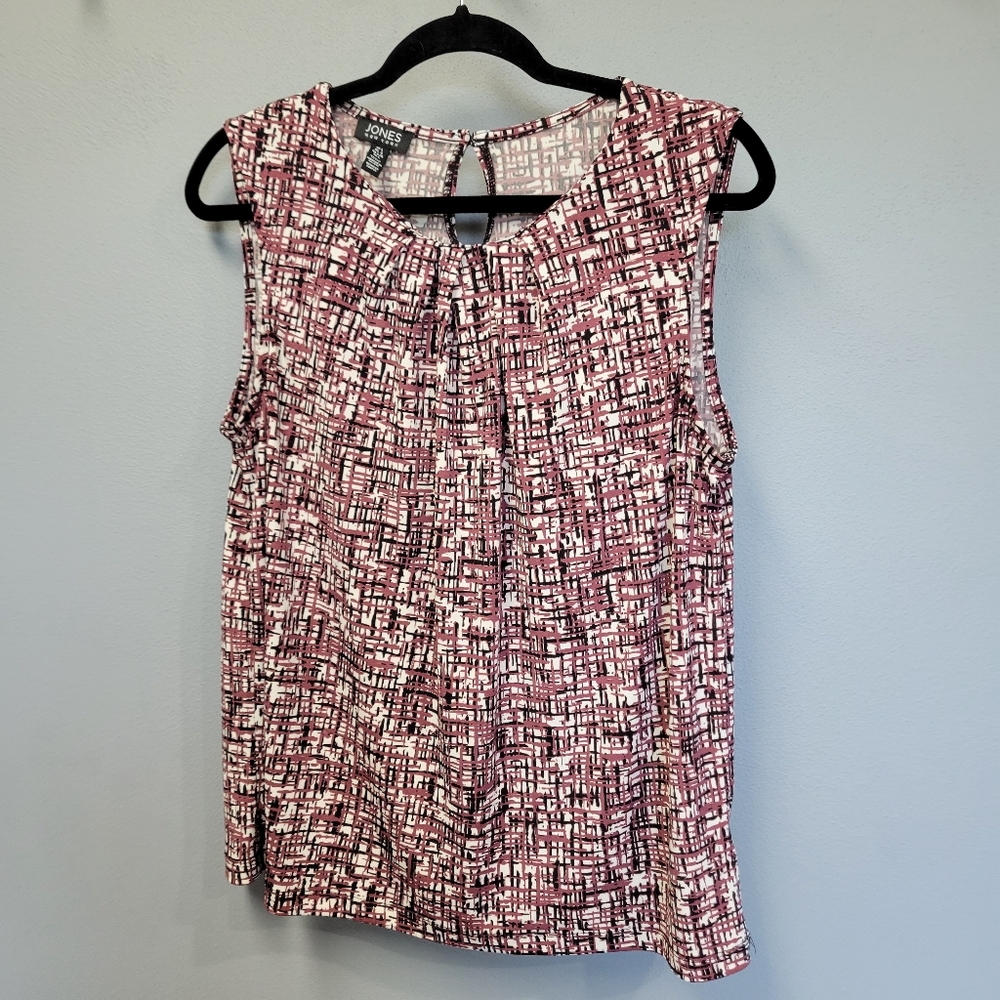 Jones New York Women's Sleeveless Top Size Large